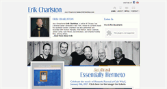 Desktop Screenshot of erikcharlston.com